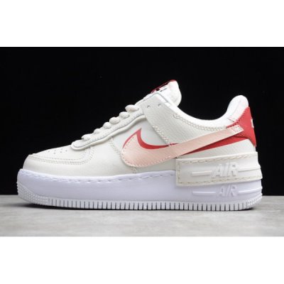 Nike Bayan Air Force 1 Shadow Phantom/Echo Gri / Pembe / Kırmızı Kaykay Ayakkabı Türkiye - UFI9LX01